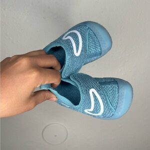 NWB! Nike Swoosh 1 Denim Turquoise/White Smokey Blue